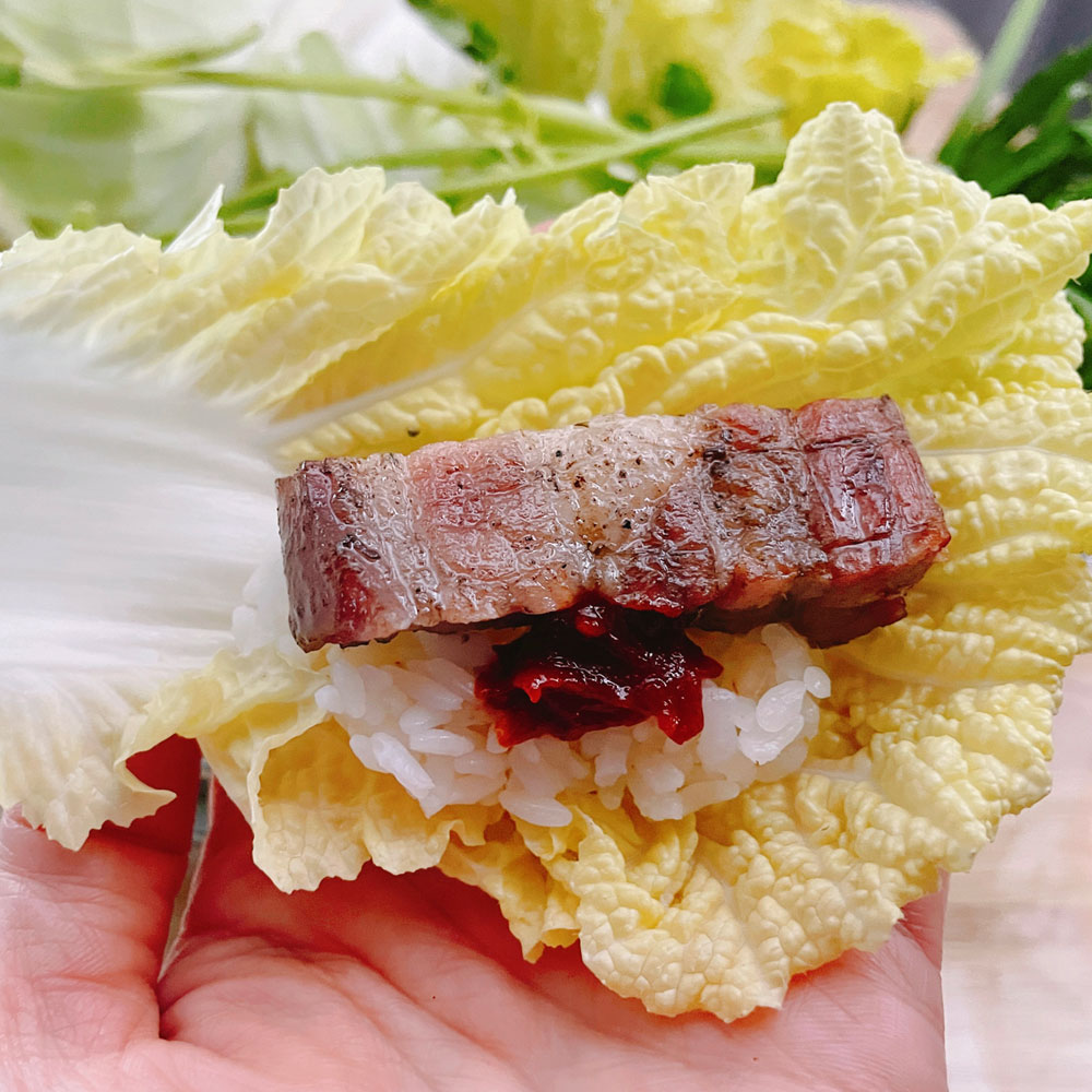 아삭하고 달콤한 땅끝 해남 알배기 쌈배추 6통